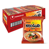Nongshim Neoguri Spicy Seafood Udon Noodle Cup – 10-Pack Pantry Staple for Focused Office Lunches