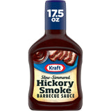 Kraft Hickory Smoke Slow-Simmered Barbecue Sauce, 17.5 oz Bottle – Picnic Table Favorite for Open-Air BBQ and Backyard Dinners