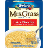 Wyler's Mrs. Grass Extra Noodles Soup Mix – Easy Side Dish for Sandwiches and Toast Nights