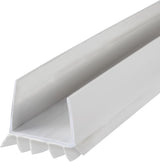 M-D Building Products Vinyl Cinch® U-Shape Door Bottom Seal for Focused Work-from-Home Days, Tool-Free Draft Stopper