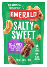 Emerald Nuts Salty Sweet Mixed Nuts – Kosher Certified Snack for Kids' Lunchboxes