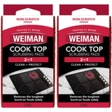 Weiman Cook Top Scrubbing Pads – Keep Your Glass Cooktop Looking Showroom Ready After Every Meal