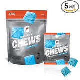 Gatorade Energy Chews Cool Blue – Stimulant-Free Junior Athlete Snack, Bulk 16-Count Variety for Travel Tournament Weekends