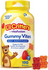 L'il Critters Gummy Vites – Toddler Vitamin for Ages 2 and Up, Gluten-Free with Vitamin C and D