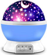 GOLUM Star Projector – Ambient Ceiling Light for Playroom and Reading Nook, Dimmable Star and Moon Glow