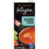 Imagine Seafood Stock 32 oz – Clean-Label Stock for Cooking Family Seafood Favorites