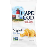Cape Cod Less Fat Original Kettle Chips – 40% Less Fat Crunch for Calorie-Conscious Couch Snacking
