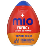 mio Energy Tropical Fusion – Road Trip Wellness Drink, Compact Liquid Water Enhancer