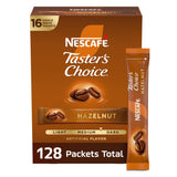 Nescafe Tasters Choice Instant Hazelnut Coffee – Travel Ready Packets for Hotel Room Brewing Anywhere