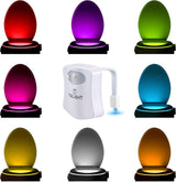 ToiLight Bathroom Safety Light – Cordless Battery Powered Night Light to Navigate Hallway and Toilet Without Tripping