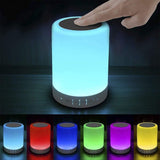 Elecstars Bluetooth Speaker Night Light for Shared Sibling Bedroom - 6 Soothing Colors and White Noise Capability, Rechargeable Kids Sleep Aid Lamp