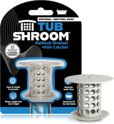 TubShroom Self-Care Bathtub Strainer for Restorative Evening Baths, Hassle-Free Hair Snare for Personal Retreats