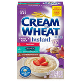 Cream of Wheat Instant Hot Cereal, Bananas and Cream – Compact Backpacking and Camping Meal, 1.23 oz Single-Serve