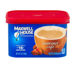Maxwell House Instant French Vanilla Cafe Beverage Mix – Low-Caffeine Nighttime Coffee for a Calming Wind-Down Ritual