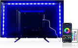 PANGTON VILLA Bias Lighting for HDTV – Distraction-Free Background Glow for Home Office and Dorm Setup