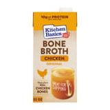 Kitchen Basics Chicken Bone Broth for Wholesome Meal Prep, Real Bone Broth Cooking Liquid