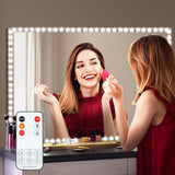 LED Vanity Mirror Lights for Makeup 13ft Flexible LED Light Strip 6000K Daylight White Dimmer, Holiday and Valentine's Day Gift for Mom and Wife, DIY Mirror