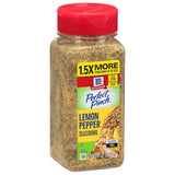 McCormick Perfect Pinch Lemon Pepper Seasoning, 11.37 oz – Pre-Mixed Blend for Efficient Meal Prep