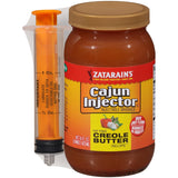 Zatarain's Fat Free Creole Butter Injectable Marinade – Valentine's Day Gift for the BBQ Husband or Wife Who Smokes Meats on Weekends