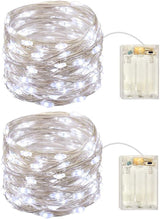 LumifyLiving LED String Lights – Effortless Minimalist Decor, 2-Pack 17ft Battery Operated Neutral Glow for Intentional Spaces