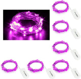 CYLAPEX 6 Pack Warm White LED String Lights 7ft Battery Powered Beautiful Christmas and Holiday Gift for Women and Best Friends