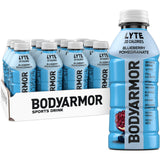 BODYARMOR LYTE Sports Beverage – Stevia-Sweetened Hydration for Pregnancy and Postpartum Wellness, Blueberry Pomegranate Coconut Water Electrolyte Drink, 16 Fl Oz (Pack of 12)