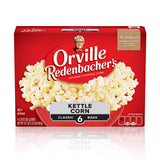 Orville Redenbacher's Kettle Corn Popcorn – Light, Non-Greasy Snack for Apartment Pantry