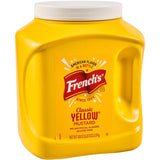 French's Classic Yellow Mustard, 105 oz – Large Family Mustard for Feeding Picky Eaters at Kids' Parties and Family Dinners