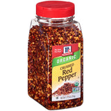 McCormick Organic Crushed Red Pepper 7.75 oz – Birthday Gift for Mom Who Loves Clean Italian Cooking