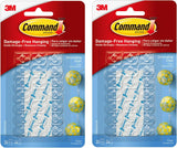 Command Clear Clips 2-Pack – Cozy Birthday Gift for Her, Perfect for String Light Lovers