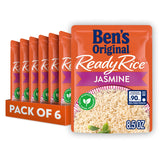 BEN'S ORIGINAL Ready Rice Jasmine Microwave Pouches — Pantry Staple for Busy Parents Who Need Dinner Done