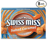 Swiss Miss Salted Caramel Halloween Cocoa – Lightweight Single-Serve Packets for Tailgating and Outdoor Bonfires, 8-Count Box