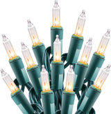 Minetom 200 Count String Lights as Birthday Gift for Her, Bedroom Aesthetic and Home Ambiance Green Wire