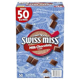 Swiss Miss Single-Serve Hot Chocolate – Yearly Christmas Tradition Gift for Family Members and Annual Stocking Refill, 50 Count Box