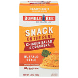 Bumble Bee Snack on the Run Chicken Salad Kit – In-Car Lunch for Parents Juggling School Pickups and Errands, No Cleanup