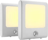 MAZ-TEK Side Plug LED Night Light – Space Saving Auto Light for Studio Apartments and Tiny Home Living