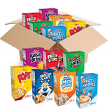 Kellogg's Cereal Sampler – Less-Waste Bulk Breakfast for Intentional Homes, 48 Boxes