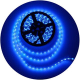ALITOVE Marine-Grade Blue LED Light Strip for Boat Deck and RV Exterior, Waterproof 12V 16.4ft Flexible