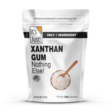 It's Just - Xanthan Gum for Uncluttered Pantry Storage, Resealable 8oz Minimalist Pouch