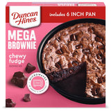 Duncan Hines MEGA Brownie Mix – Single-Pack Halloween Treat for Open-Air Gatherings and Office Breakrooms