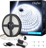 Olafus LED Rope Light Valentine's Day Gift, Romantic Warm White Accent Lighting for Couples and Apartments