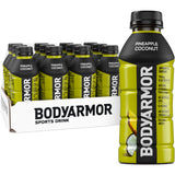 BODYARMOR Pineapple Coconut Beverage – Stocking Stuffer and Holiday Gift for Runners, Cyclists, and Gym Enthusiasts, 12 Bottles