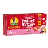 Sun-Maid Yogurt Covered Raisins – Back-to-School Snack for Children, Sun-Maid Single-Serve 1 oz Packs