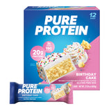 Pure Protein Chewy Protein Bars – Post-Workout Recovery Snack for Fitness-Minded Wellness Routines, 20g Protein