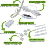 Madam Sew LED Strip Light for Sewing Machines – 24-Chip Illumination to Power Through Stitching Projects Day or Night