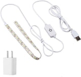 HONEYSEW Flexible LED Sewing Strip – Touch Dimmer Operation Without Hot Lamps Near Fabric and Thread