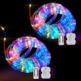 Dimmable Battery Powered Rope Lights 120 LEDs as Christmas Gift for Hostess Wedding Shower and New Homeowner Surprise