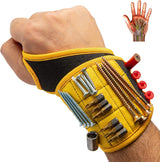 BINYATOOLS Magnetic Wristband – Keep Fasteners Within Reach for Electronics Repair Hobbyists and Small-Parts Projects