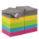 Green/Blue/Yellow/Pink/Gray - 50-Pack 11.8" x 11.8"