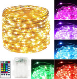 Minimax Patio Garden Lights – Battery Operated Color Changing Twinkle Lights for Outdoor Dining